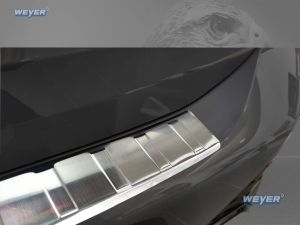 Weyer stainless steel rear bumper protection fits for BMW  2 ACTIVE TOURER