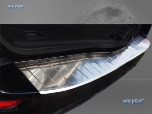 Weyer stainless steel rear bumper protection fits for FORD MondeoMK4