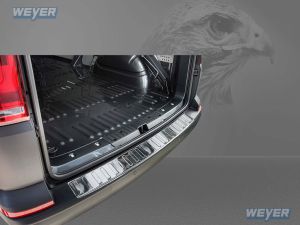 Weyer Edelstahl Ladekantenschutz passend für VW Transporter T6