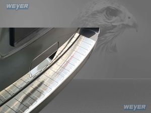 Weyer Edelstahl Ladekantenschutz passend für TOYOTA Proace Verso II