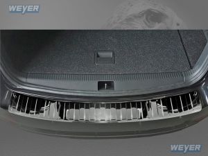 Weyer Edelstahl Ladekantenschutz passend für SKODA Octavia III