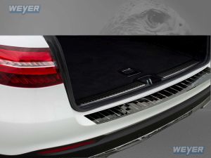 Weyer Edelstahl Ladekantenschutz passend für MERCEDES  GLCX253
