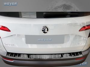 Weyer Edelstahl Ladekantenschutz passend für SKODA KaroqCrossover