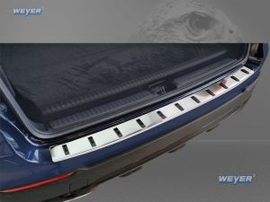Weyer Edelstahl Ladekantenschutz passend für MERCEDES GLCX253