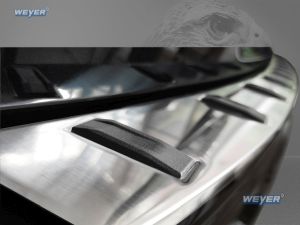 Weyer Edelstahl Ladekantenschutz passend für VW Tiguan II + Tiguan Allspace