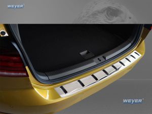 Weyer Edelstahl Ladekantenschutz passend für VW Golf VII5D + 3D