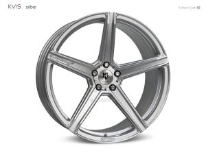 MB Design KV1S silver Wheel 9x21 - 21 inch 5x108 bolt circle