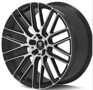 MB Design KV4 Glanzschwarz poliert Felge 8,5x18 - 18 Zoll 5x120 Lochkreis