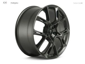 MB Design KX1 matt grey Wheel 9x21 - 21 inch 5x115 bolt circle