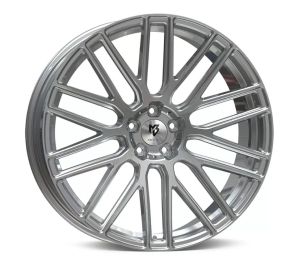 MB Design KV4 silver Wheel 7,5x18 - 18 inch 5x108 bolt circle