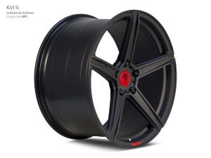 MB Design KV1S Schwarz stumpfmatt Felge 8x21 - 21 Zoll 5x114,3 Lochkreis