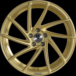 MB Design KV2 Gold glänzend Felge 8.5x19 - 19 Zoll 5x112 Lochkreis