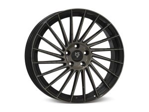 MB Design VR3 Rauchschwarz glänzend poliert Felge 7,5x18 - 18 Zoll 5x100 Lochkreis