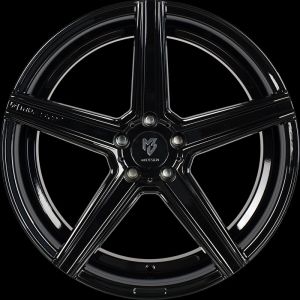 MB Design KV2 Schwarz glänzend Felge 8.5x19 - 19 Zoll 5x108 Lochkreis