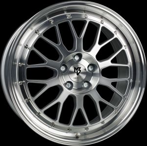MB Design LV1 Silber poliert Felge 7,5x18 - 18 Zoll 4x108 Lochkreis