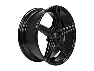 MB Design KV1 glossy black Wheel 8.5x19 - 19 inch 5x100 bolt circle