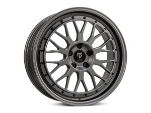 MB Design LV1 grey mat Wheel 7x17 - 17 inch 4x108 bolt circle
