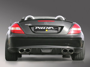Piecha RS Heckdiffusor passend für Mercedes SLK R171