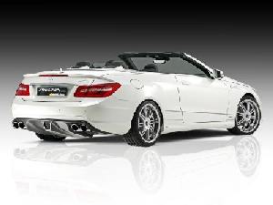 PIECHA rear spoiler lip RS 3-pieces fastback fits for Mercedes E-Klasse C207