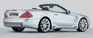Lorinser Endschalldämpfer Integral passend für Mercedes SL R 230