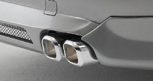 Lorinser Sportauspuff mit Doppelendrohr passend für Mercedes CLS W218