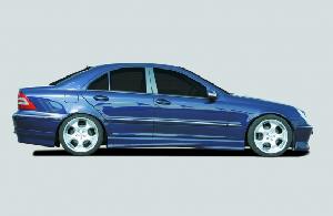 Rieger side skirt set  fits for Mercedes C-Klasse W203