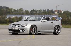 Rieger Spoilerstoßstange  passend für Mercedes SLK R170