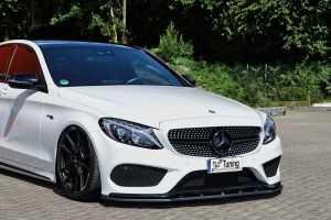 Spoilerschwert für C43 AMG schwarz glanz Noak passend für Mercedes C-Klasse W205