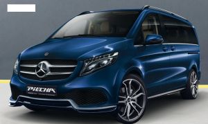 Piecha Frontspoilerlippe FL passend für Mercedes V-Klasse W 447(Viano)