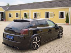 JMS rear apron Racelook without screens fits for Opel Signum
