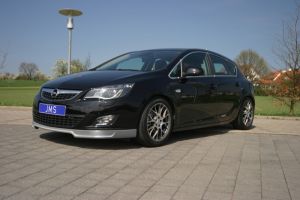JMS front lip spoiler Racelook fits for Opel Astra J