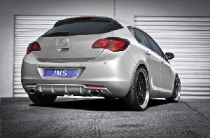 JMS rear diffuser racelook for left/right exhaust system fits for Opel Astra J