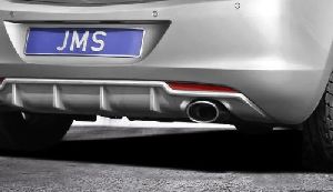 JMS Heckdiffusor Racelook für links/rechts Auspuff passend für Opel Astra J