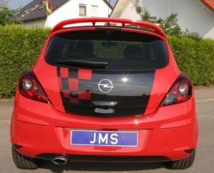 JMS roof spoiler 3 doors Racelook fits for Opel Corsa D