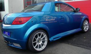 JMS side skirt set Racelook fits for Opel Tigra Twintop