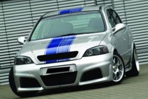 JMS Frontstoßstange Racelook Style II passend für Opel Astra G Coupe/ Cabrio