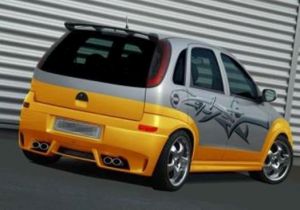 JMS rear apron Racelook fits for Opel Corsa C
