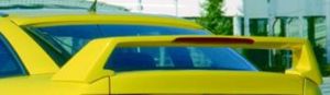 Heckflügel mit 3. Bremsleuchte Rieger Tuning passend für Opel Calibra