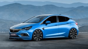 Irmscher front spoiler lip fits for Opel Astra K