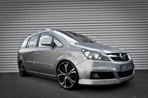 JMS front lip spoiler fits for Opel Zafira B