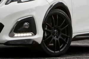 Musketier front spoiler corners fits for Peugeot 108