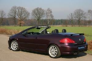 rear spoiler CC Musketier Tuning fits for Peugeot 307