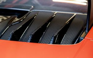 Friedrich Performance Carbon Motorabdeckung rechts passend für Porsche 911/992