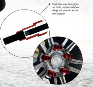 Barracuda Racing Bolt rainbow 54MM M14x1.25x28