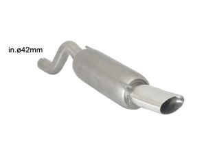 Ragazzon Stainless steel rear sil .. fits for Opel Corsa D
