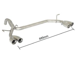 Ragazzon Stainless steel rear sil .. fits for Fiat 500 (typ312) 2007>>