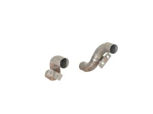 Ragazzon Rear pipes in stainless  .. fits for Ferrari F430 (Coupè / Spider)