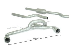 Ragazzon Mittelschalldämpfer in E .. passend für BMW Serie1 F20/F21