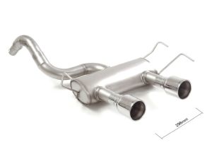 Ragazzon Endschalldämpfer in Edel .. passend für Abarth 500 / 595 (typ 312)