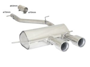 Ragazzon Stainless steel rear sil .. passend für Volkswagen Golf Mk6